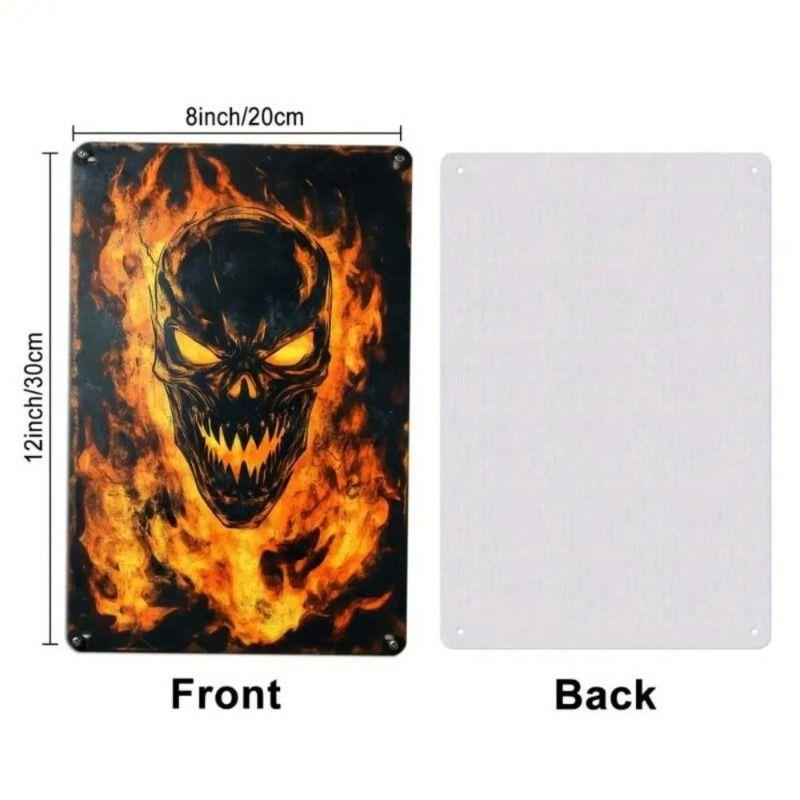 

Retro Metal Wall Art Living Room Home Decoration 20x30cm