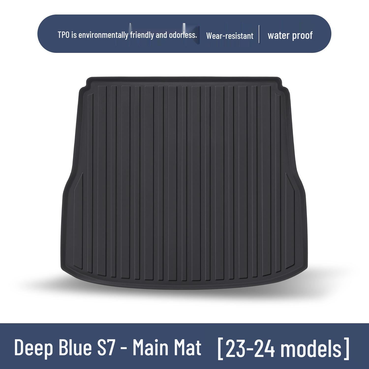 Changan Deepal S7 TPE Trunk Mat: Interior Decoration & Modified Accessories 100x90