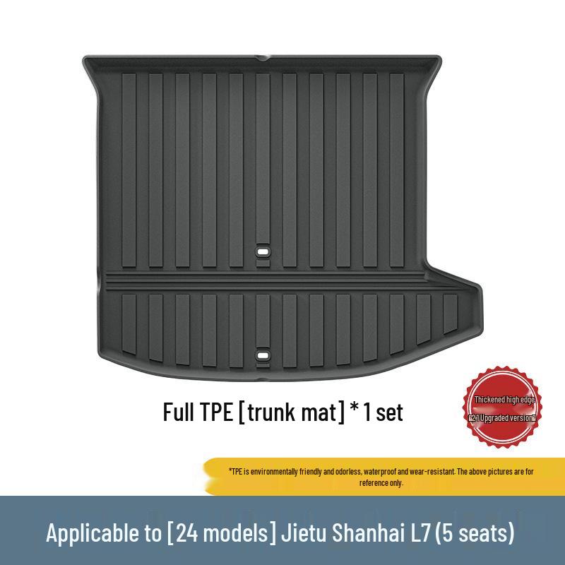 2024 Jetour Shanhai L7 Waterproof Eco-Friendly TPE Trunk Mat