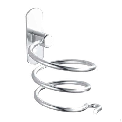 Bathroom Dryer Holder Blow Hanger Universal Aluminum Practical Organizer Wall Mount for Shower
