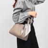Borsa da Donna in Vera Pelle, Nuovo Cesto Vegetale Trendy, Borsa a Secchiello Portamanico, Senso alla Moda e di Alta Gamma, Borsa a Spalla Singola/Crossbody per la Mamma