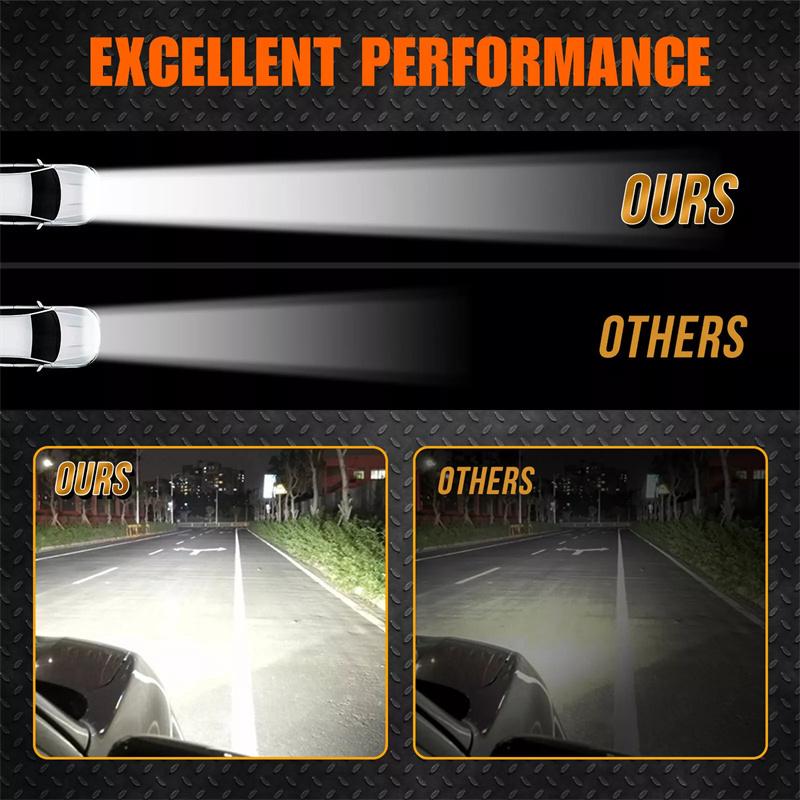 4.5Inch 99W Offroad Led Lightbar Spot Off Road 4X4 Led Bar For Truck Suv Boat Atv Jeep Tractor Headlight 12V 24V Driving Lights