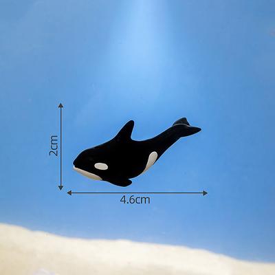 Mini Simulated Whale Turtle Aquarium Fish Tank Micro Landscape Home Ornaments