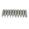 10-Piece 4mm Phillips, Flat, Torx Mobile Repair Bit Set - 25mm Short Length