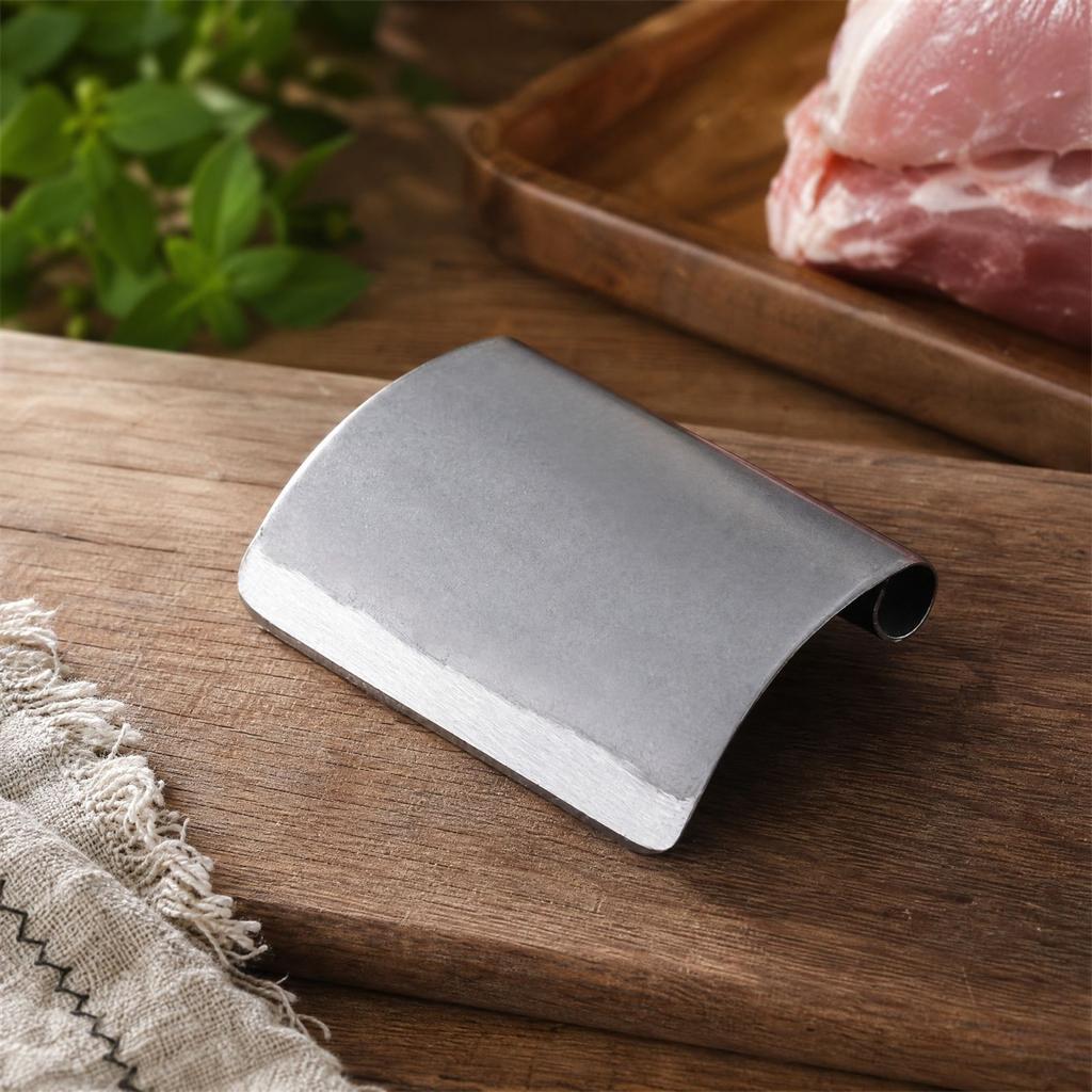 Curved Pork Scraper for Removing Hair and Scraping Meat - Kitchen Tool for Pork Skin Preparation