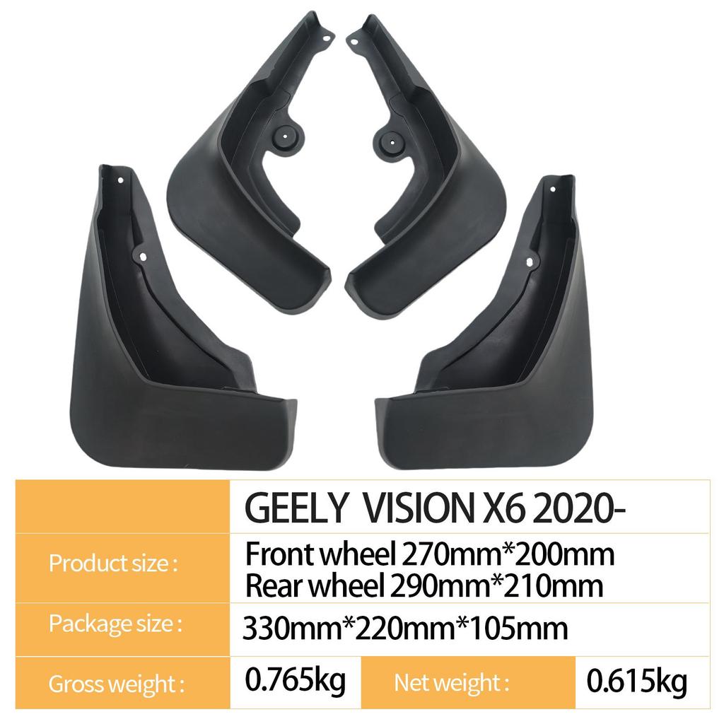 Compatible Fender for 2020 Geely Vision X6 Cross-border Tires