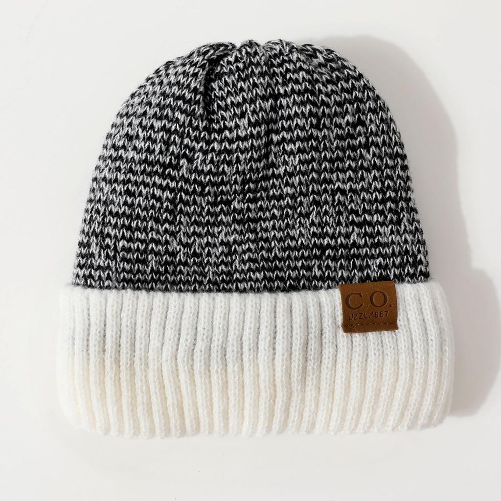 Winter Men's Double Layer Woolen Hat for Adults New Velvet Thickened Warm Knitted Hat To Protect Against Cold