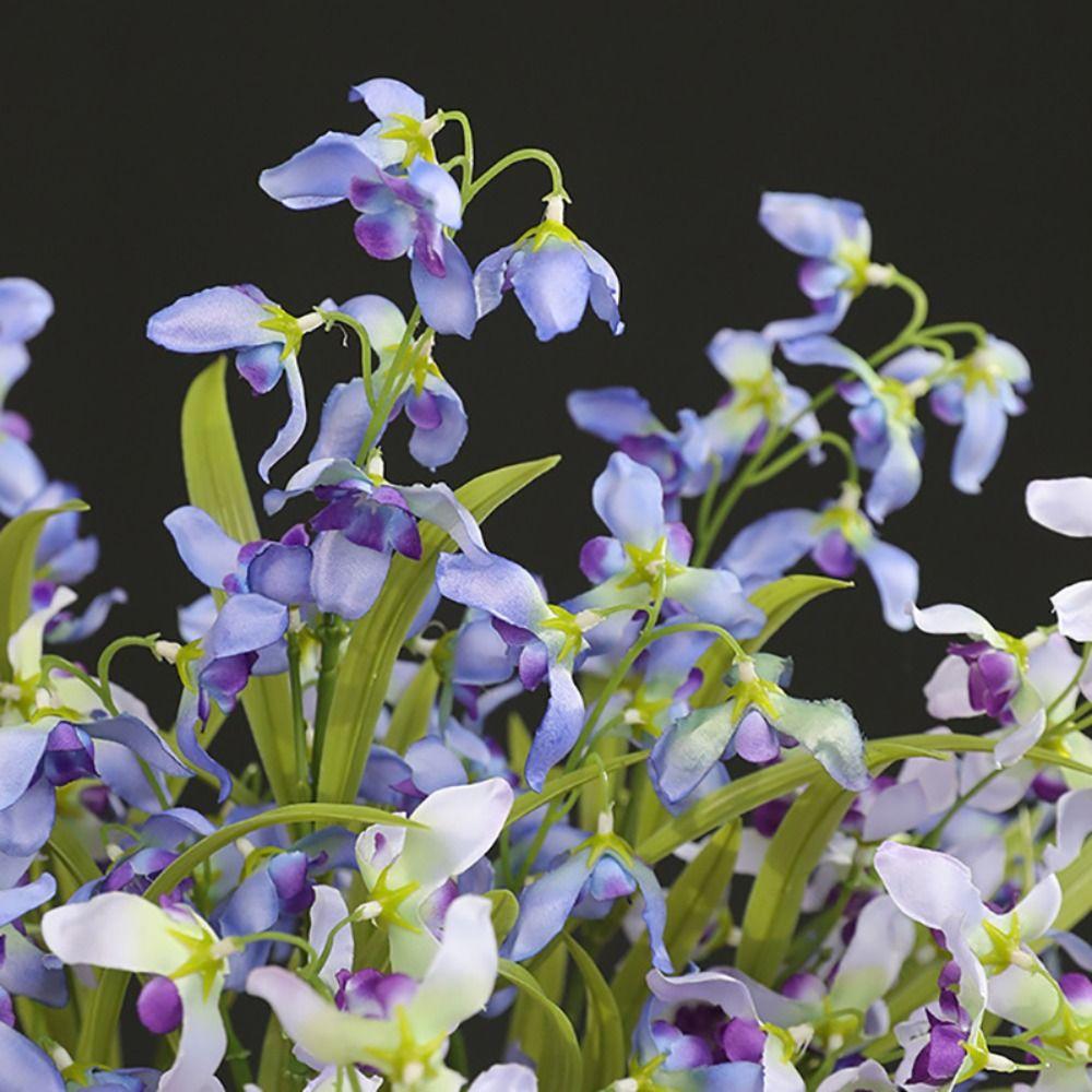1pcs 50cm Flower Branches  Simulation Flowers Multi-functional Artificial Orchid  Photograph Props