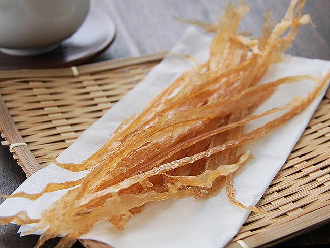Dried scallop intestine 60g 3 bags stick-shaped delicacy mantle (snack side dish accompaniment alcohol tea time treat) ear snack