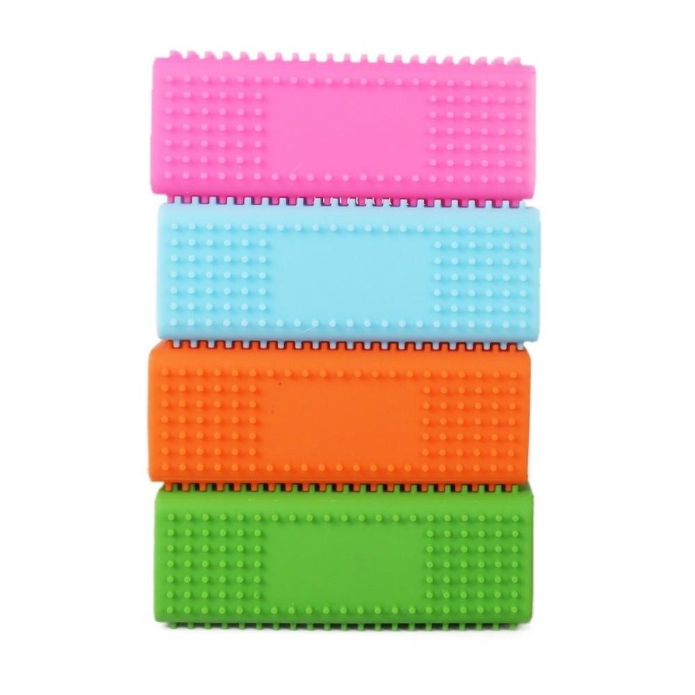 Hollow Pet Hair Removal Brush Silicone Pet Cleaning Comb Creative Dog Hair Remover