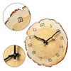 Creative Annual Ring Design MDF Wall Clock 12 Inch with Silent Operation and Luminous Hands for Stylish and Quiet Walls