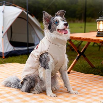 Dog Clothes Winter Pet Clothing Cotton Jacket Rainproof warm Dog Charge Vest Large Dogs Warm Alaska Pet Outfits Puppy Coats