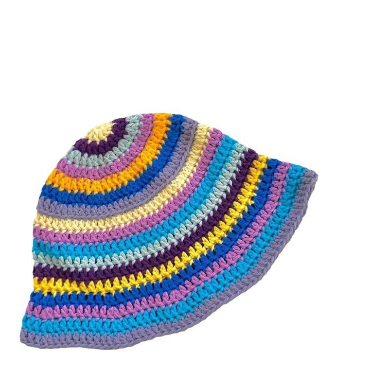 New Pure Hand Knitted Cute Little Animal Fisherman Hat for Adults