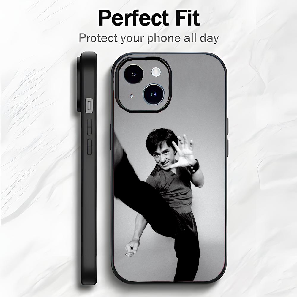 

Chinese Kung Fu Star J-Jackie Chan Phone Case Phone Case Soft Packaging Lightweight For iPhone17 16 15 14 13ProMax iphone17air