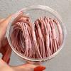 20Pcs Korean Women's Hair Tie Rubber Band simple High Elastic Durable Hair Ring Simple Temperament Hair Rope Hair Accessories
