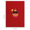 Creative 3D Birthday Card Beautiful 3D Cats Decorated Birthday Card Colorful Print Birthday Greeting Card