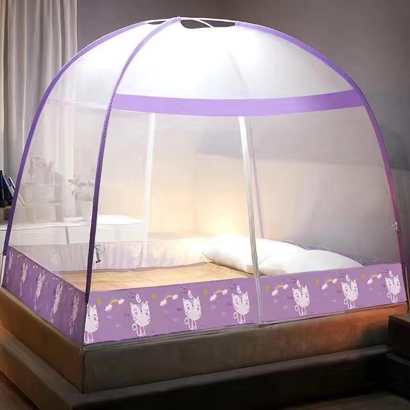 Installation-free Yurt Mosquito Net Home Encryption Single Student Dormitory Double Bed Baby Foldable Mosquito Net