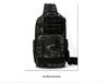 Men's Waterproof Crossbody Fishing Sling Bag with Rod Holder