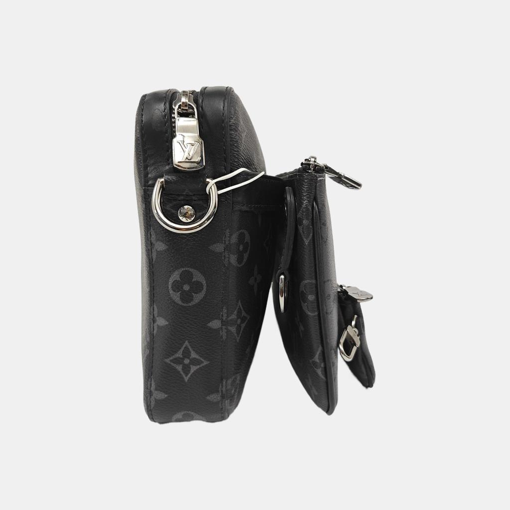 [Pre-Owned] Louis Vuitton Trio Messenger 'Monogram Eclipse Reverse Canvas' - Good #1JZ8U1S