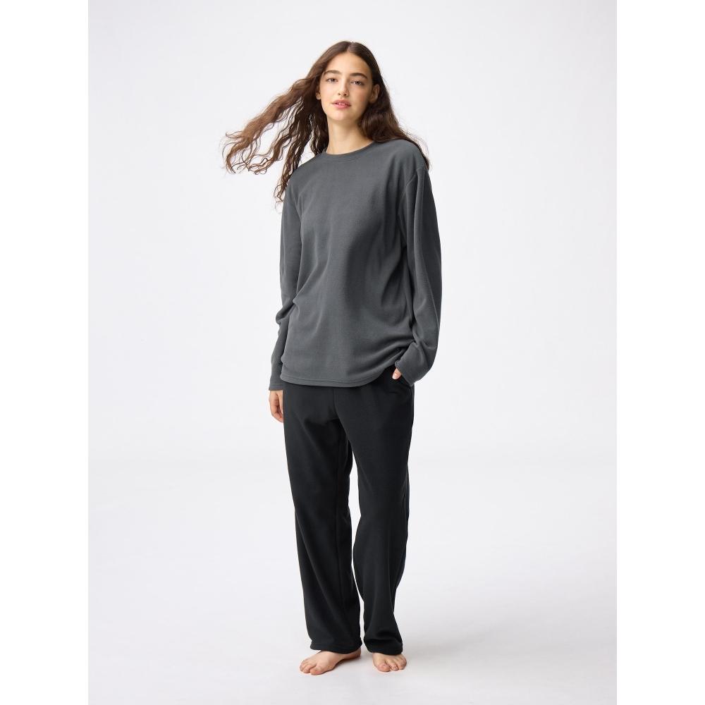 GU by Uniqlo Fleece Lounge Set  Long Sleeve   Long Pants 