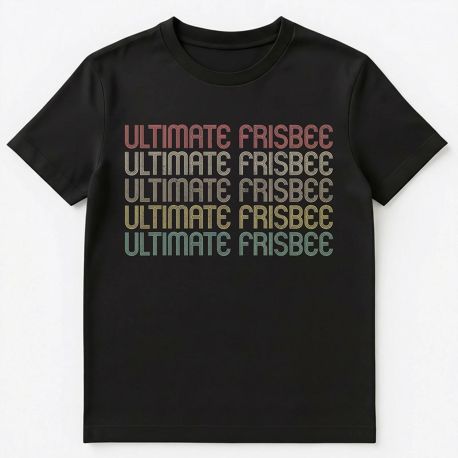Retro Style Ultimate Frisbee Unisex T-Shirt L