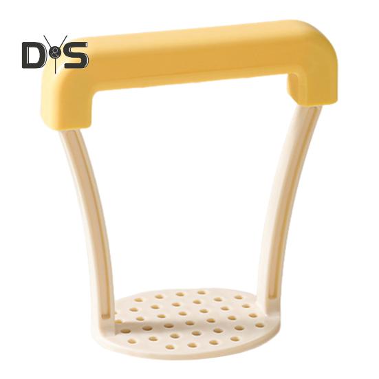 

Картофельный пресс с эргономичной ручкой, ручной картофельный пресс, соты, круглое отверстие, пресс для картофельного пюре, многофункциональный кухонный инструмент для бобовых овощей