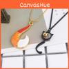 Colar Gancho Maravilha do Oceano com Pingente Cauda de Raposa Corrente Serpente e Corrente Clavicular Pt1192