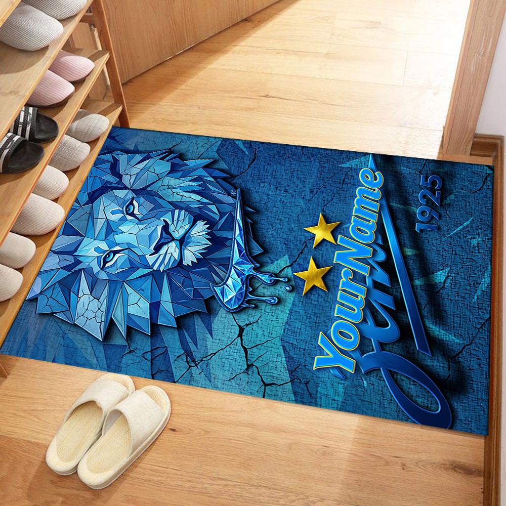 Fc Zenit Saint‑petersburg 32 Customize Text Floor Rug Office Rug Perfect for Game Room Dormitory Hallway Balcony Antislip Carpet Office home decor