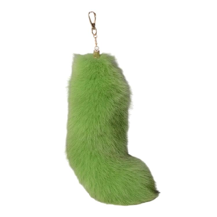 Cosplay Coda di Volpe in Capelli Sintetici Portachiavi alla Moda con Ciondolo a Coda di Volpe Portachiavi Accessorio per Auto e Borsa