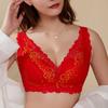 Новый бюстгальтер с вышивкой, взрывное нижнее белье в стиле жилета, женский кружевной бюстгальтер.