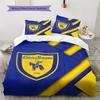 Hellas Verona FC  Pattern Bedding Quilt Set  Home Decoration  Gift (1 * duvet cover + 2 * pillowcase  without core)