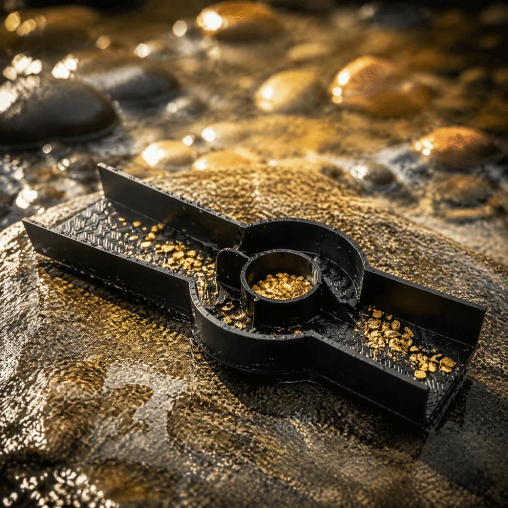 Portable and Efficient Gold Mining Tool Lightweight Sand Screening Box  Outdoor Use