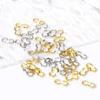 100Pcs Smooth Finish Charm Connector  for Bracelets Necklaces Making DIY Jewelry Materials