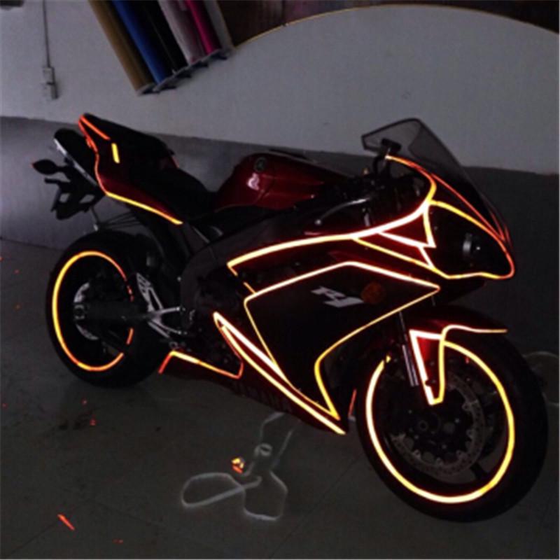Car Interior Light Strip 2/3/5M Neon Atmosphere Glowing  Electrolum Inescent Light EL Wire Cable