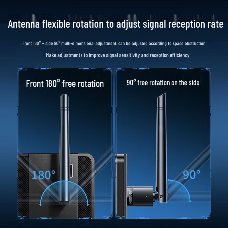 UGREEN WiFi 6 USB Wireless Network Adapter (CN Version)