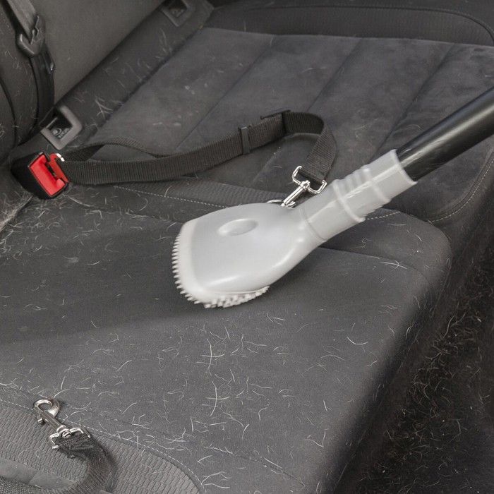 Brosse enlève-poils pour aspirateur - INNOVAGOODS - Home Pet - TPR/ABS - 13 x 16 x 7 cm - 2 adaptateurs