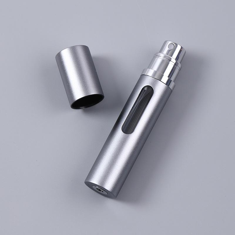 8ml Refillable Travel Perfume Bottle - Large Capacity Glass Spray with Bottom Filling