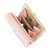 Paul Joe Accessoires Clasp Mini Wallet Daisy Emboss Pink & PJA-W1392