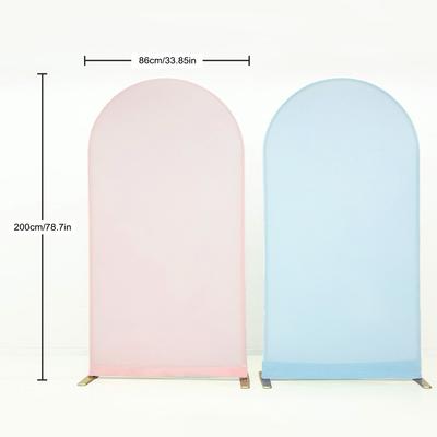 Colorful Arch Backdrop Cover Fabric for Spandex Fitted Arch Stand for Birthday Wedding Parties Diverse Colors, Easy To Match