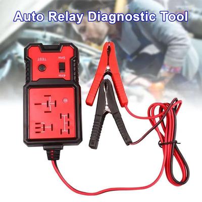 Testador de relé de carro automotivo, ferramenta de diagnóstico de relé automático, tamanho compacto, portátil, seguro para uso