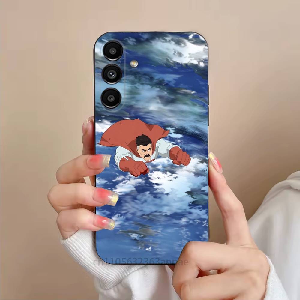 I-Invincible Funny Phone Case For Samsung Galaxy S21 22 23 24 S25 Ultra PlusS20 FE S10 Plus Cover Funda
