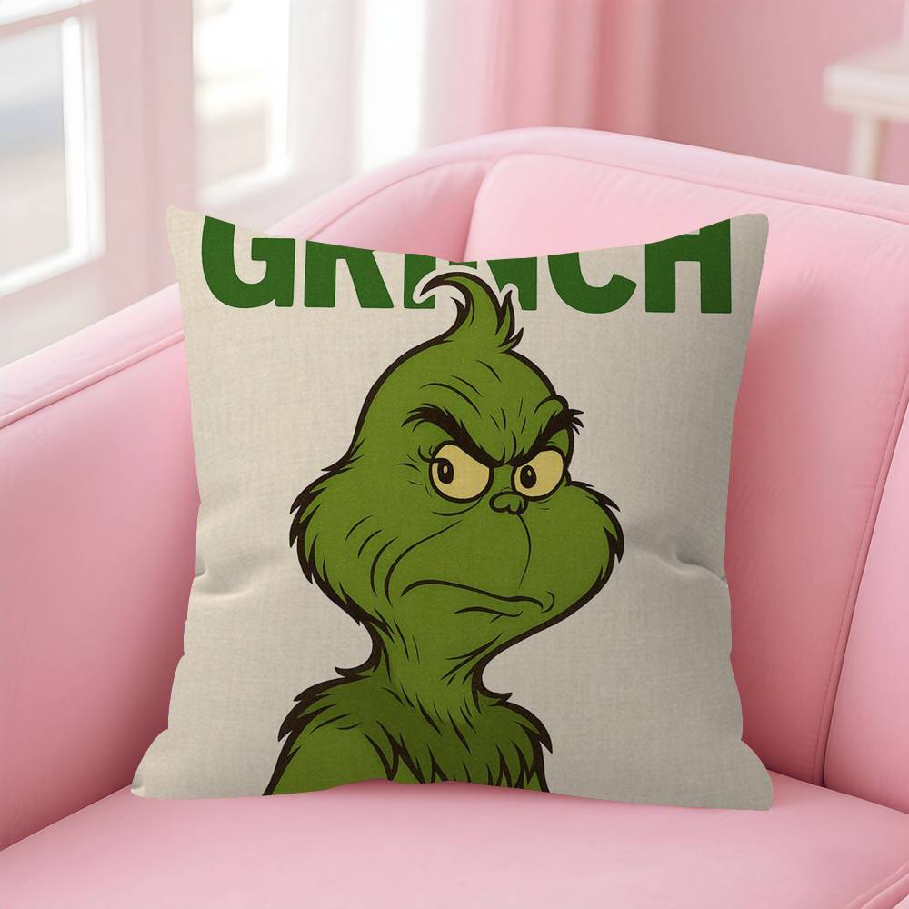 Movie The classic GGrinches Personalized Pillow Cover Kids Bedroom Wild Party Decor Pillowcase kid Birthday shower Gift