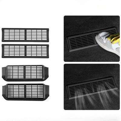 For Tesla Model Y 2022 Accessory Under Seat Air Outlet Protective Cover Model 3 2023 Interior Refit Under Seat Air Outlet Cover