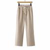 Yalu Women's Casual High-Waist Straight-Leg Pants