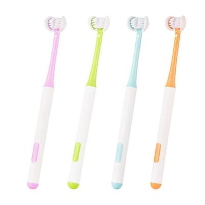 Beauty Artisan - 3 Way Toothbrush (Color Random) 1PCS