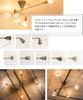 Ampoule ARTO Ceiling Light, 4 Lights, Black