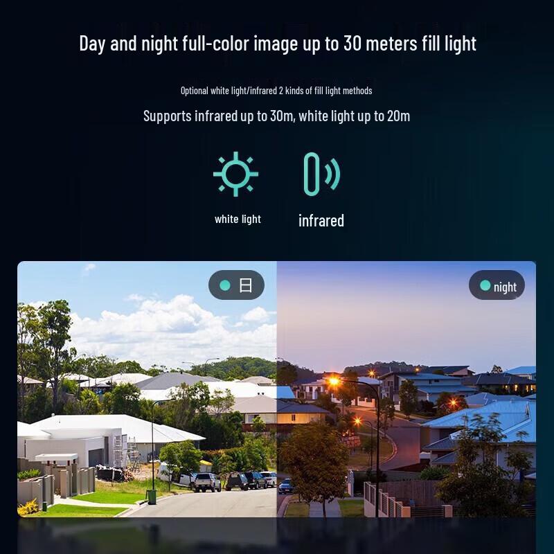 HIKVISION 4MP Dual-Light Full-Color Dome IP Camera CN Plug (adapter Included)