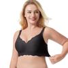 Fashionable Women's Lingerie: Wave-Patterned Seamless Push-Up Bra In Plus Size for Women - Flattering Silhouette and Slimming Effect