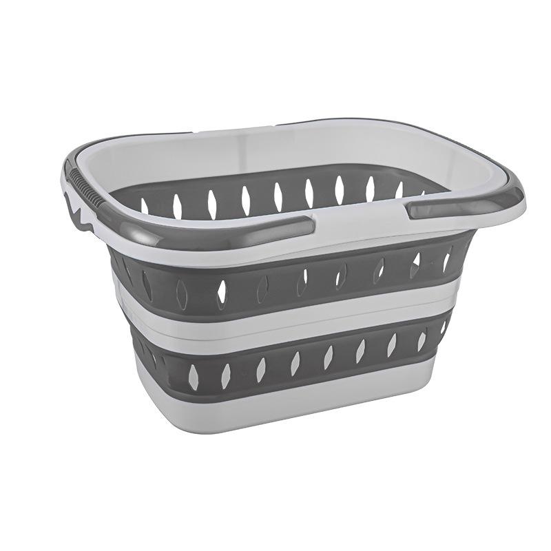 Großer Wandmontierter Wäschekorb: Faltbarer Wäschekorb zur Aufbewahrung im Badezimmer