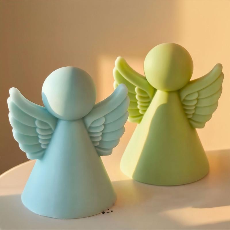 Reusable Silicone Angel Wing Mould for Fragrances Diffuser Craft Home Decoration Handmade Gift Art Creation